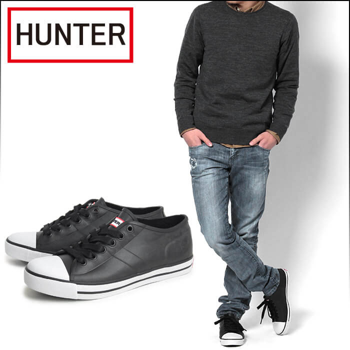 hunter full rubber sneakers