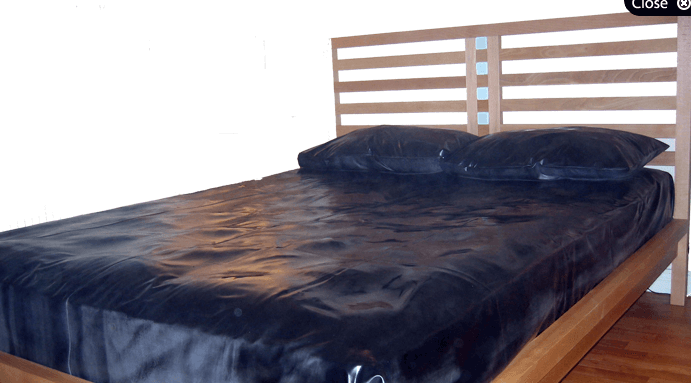 Rubber Bed Sheet For Kinky Play Bootedray